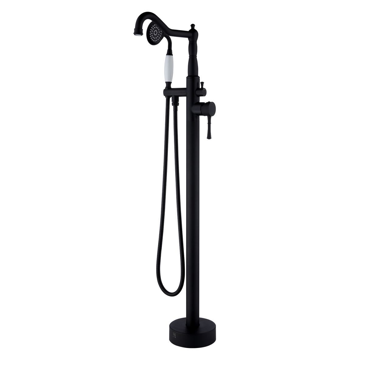 Single Handle Floor Mounted Clawfoot Tub Faucet with Handheld Shower RX8009