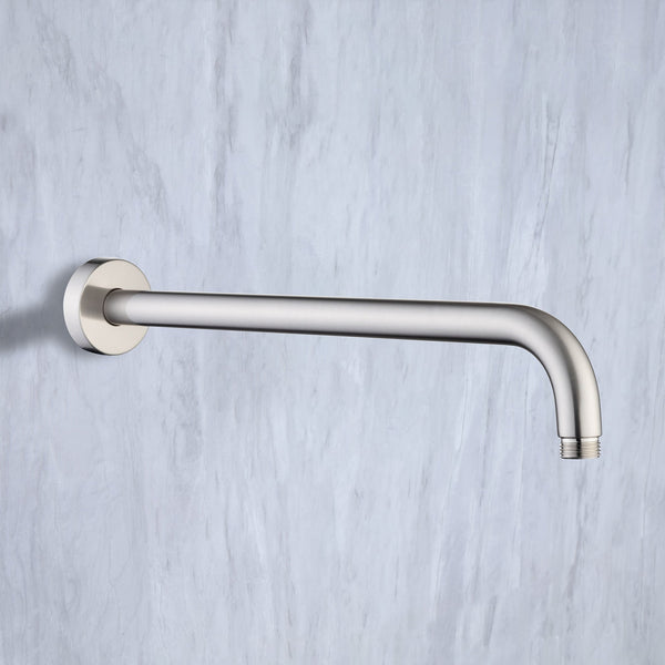 24'' Round Wall Mount Shower Arm With Flange L2-24