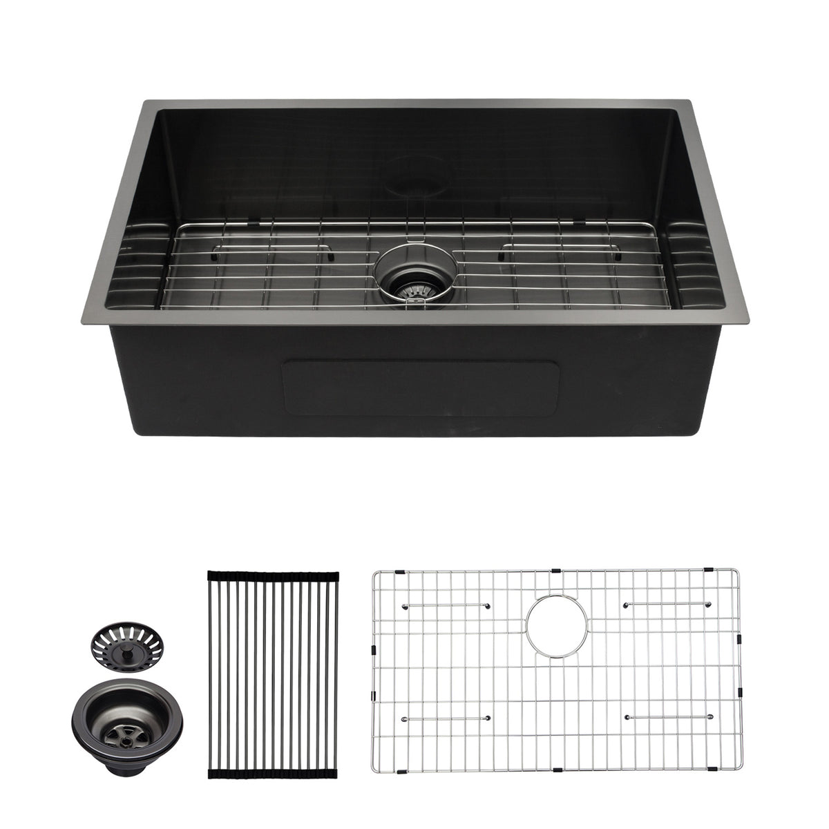 Undermount Single Bowl Stainless Steel Kitchen Sink RX-SS26 – Rainlex Store