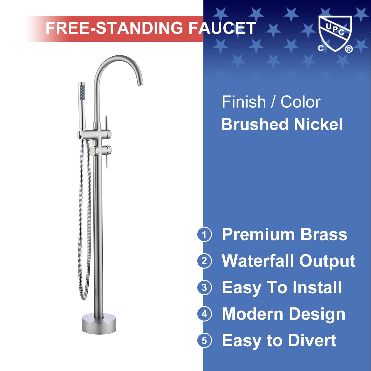 Free-Standing Faucet